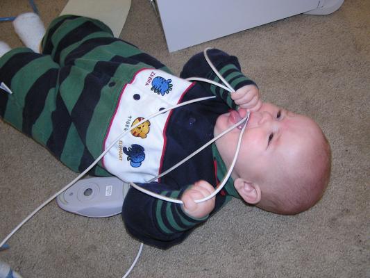 Our new baby shaped mouse pad