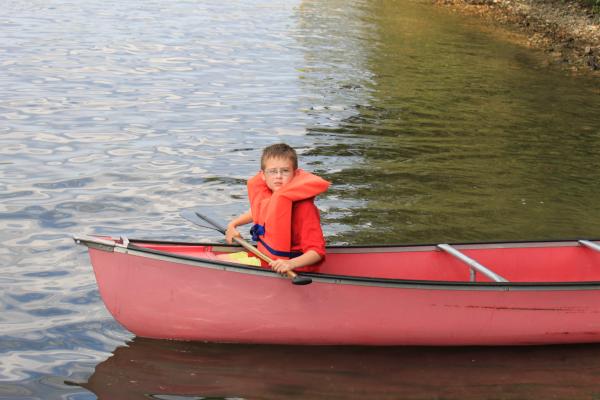Noah at Kooteni Christian camp.