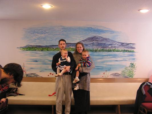 David, Katie, Sarah and Noah.