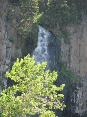 The waterfall
