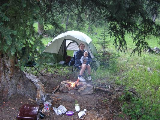 1st campout of 2005.