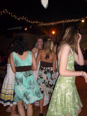 Girls dancing