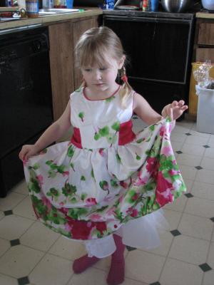 Sarahs new dress