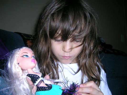 Andrea wants to be a brat when she grows up.