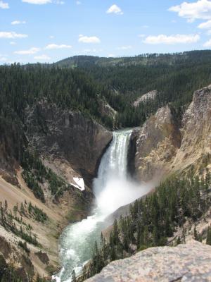 Yellowstone Falls.