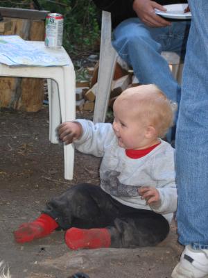 I think we found some dirt