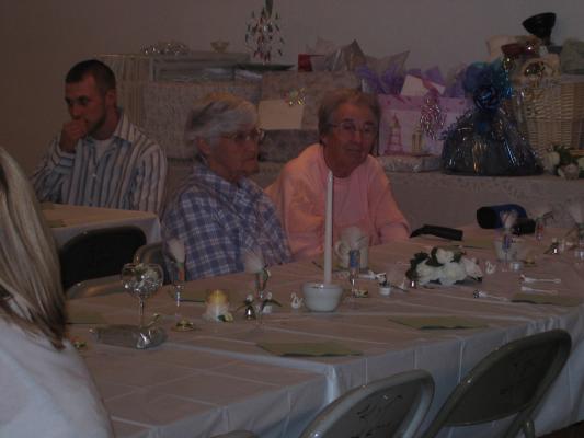 Aunt Ina and Aunt Stella (married to Grandma Betty's brother Ken)
