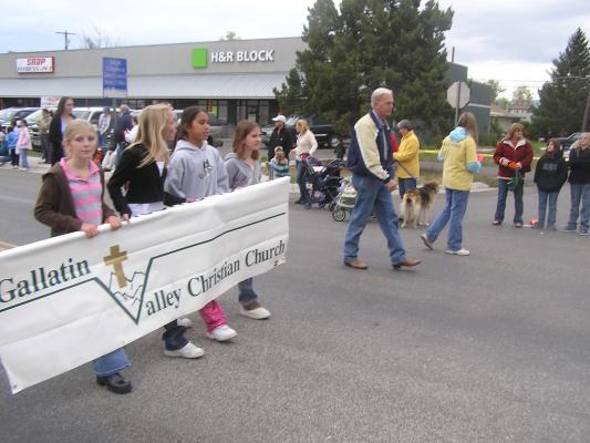 GVCC handed out fliers at the Belgrade Fall Festival parade