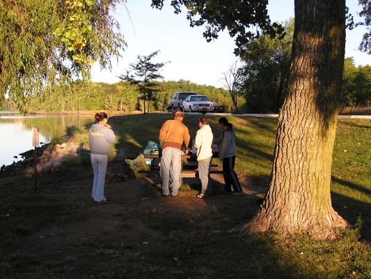 Christian Student Fellowship campout.