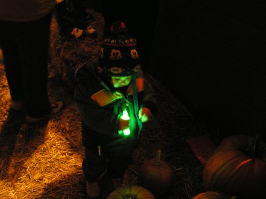 GVCC does the maze!
Noah Eder got a glowstick.