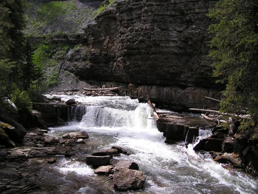 Nope these aren't the falls.
