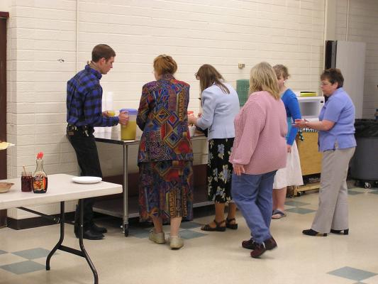 Easter Breakfast at GVCC.