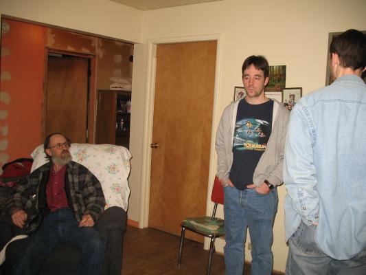 Robert, Robert, and David.