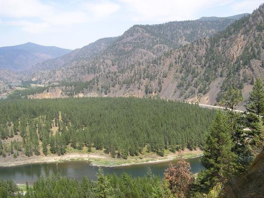 A view at Cascade Falls