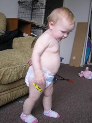 Sarah got her shots.