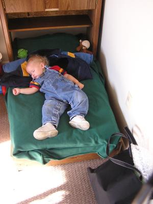 All tired out.