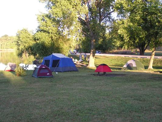 Christian Student Fellowship campout.