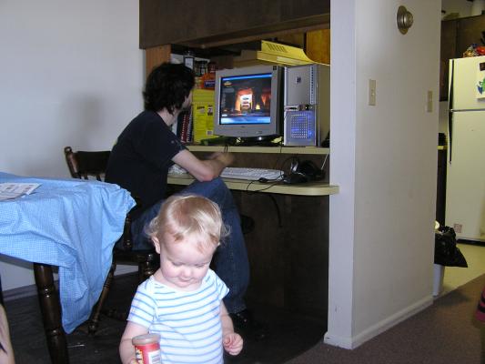 Noah plays cooking; Myke plays Warcraft.