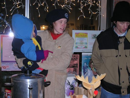 GVCC Festival of Lights booth.