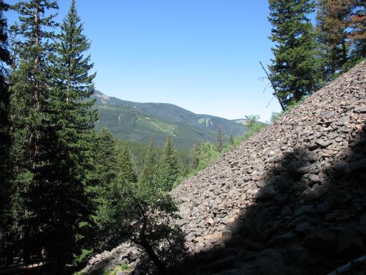 Rocks at Palisade falls