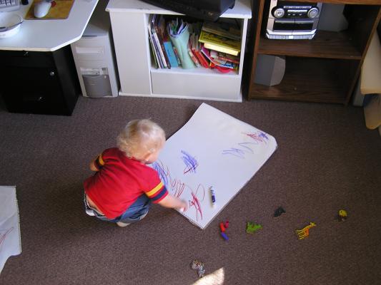 It's time to color.