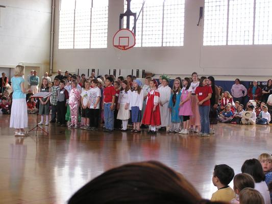 Student's singing