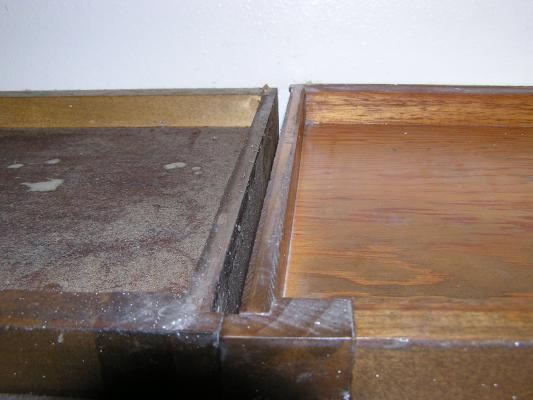 before and after cleaning
