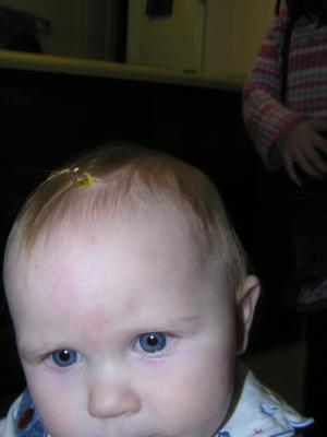 Sarah has pretty hair.
