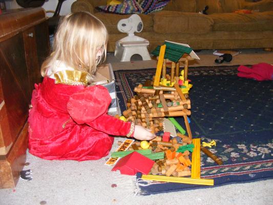 Sarah and the crazy house.