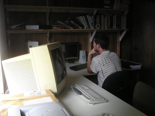 David's desk