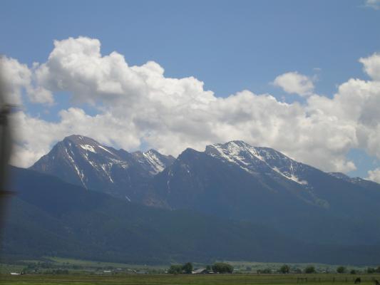 Mission Mountains.