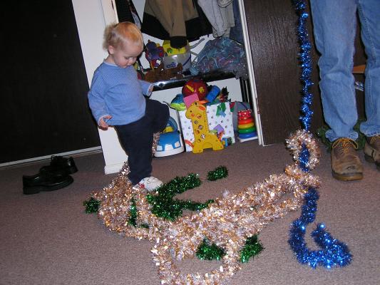 Christmas decorations are fun.