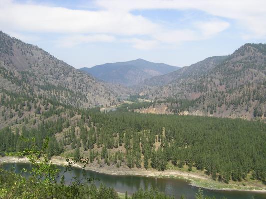 A view from Cascade Falls