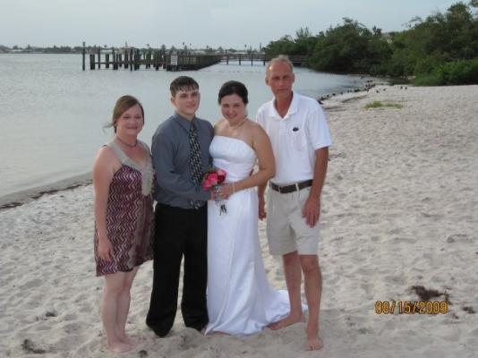 Cindy Zack Courtney Jeff wedding park beach 2009