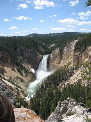 Yellowstone Falls.