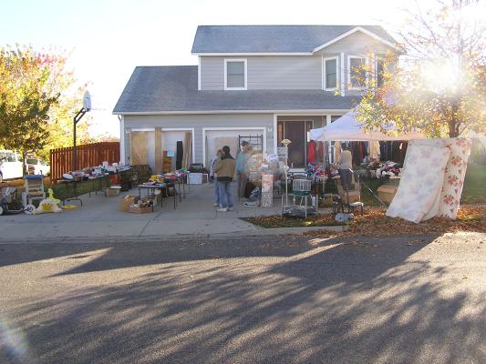 GVCC yard sale to help Katrina victims.