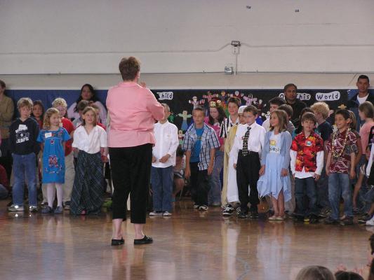 Student's singing