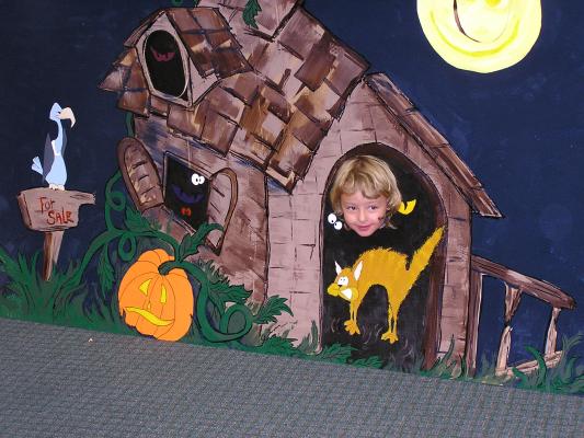 GVCC Fall Party - Haunted house pictures.