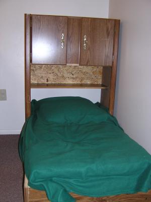 Noah's new toddler bed.