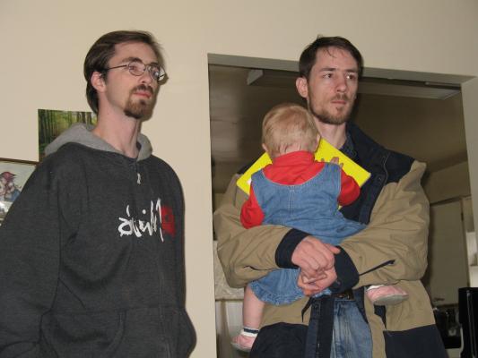 Jim, David and Sarah.