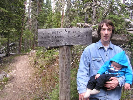 We went on trail number 423.