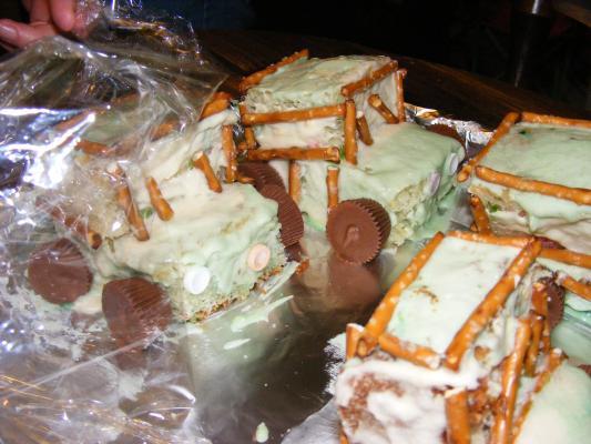 Joshua's first birthday cake. 