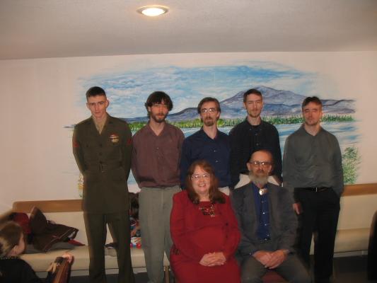 Matthew, Myke, Jim, David, and Robert,
Bea and Robert.