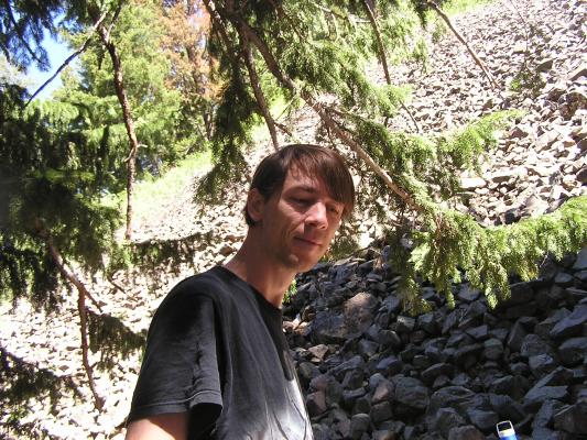 David at Palisade Falls
