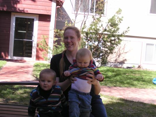 Noah, Katie and Sarah.