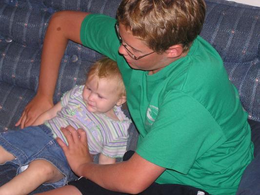 Joe with Sarah