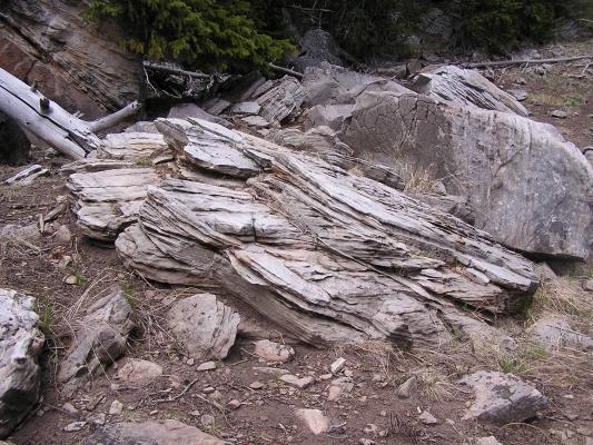 Now that's cross bedding.