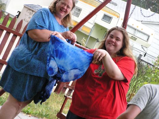 Tye dyed underwear