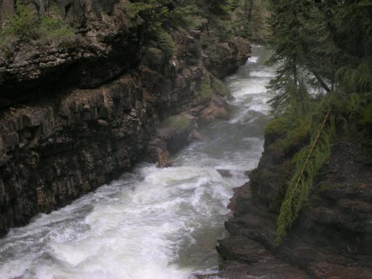 The South Fork of the West Fork of the Gallatin River.