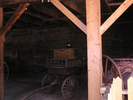 Old fire wagons